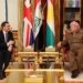 سەرۆك بارزانی پێشوازی ل بالیۆزێ بریتانیا ل عیراقێ كر