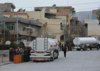 ئه‌ڤرۆ گاز دێ ل سه‌نته‌رێ دهۆكێ هێته‌ دابەشكرن