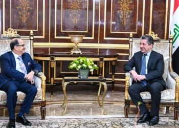 مه‌سرور بارزانى پێشوازى ل بریكارێ وه‌زیرێ ده‌رڤه‌ یێ هندستانێ كر