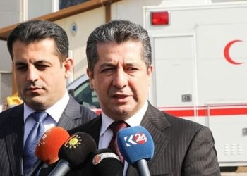 مه‌سرور بارزانى تیمه‌كا هه‌وارهاتنێ بۆ توركیا هنارت