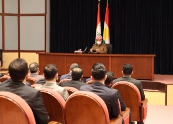 سەرۆک بارزانی ل گه‌ل سەرکرداتییا هەردو ڕێکخراوێن ئێكه‌تییا قۆتابییان و ئێكه‌تییا لاوان کۆمبوو
