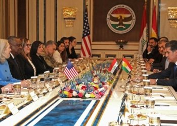 سه‌رۆكێ هه‌رێما كوردستانێ و وه‌زیرێ به‌ره‌ڤانییا ئه‌مریكا كۆمبوون