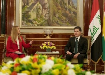 نێچيرڤان بارزانى ل ‌گه‌ل شانده‌كێ ئێكه‌تییا ئورۆپا كۆمبوو‌‏