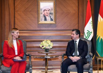 سه‌رۆكێ حکومەتێ ل ‌گه‌ل شانده‌كێ پەرلەمانێ ئورۆپا کۆمبوو