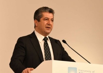مەسرور بارزانی پێشانگەها نیڤدەولەتییا ترۆمبێلان دێ ل هەولێرێ ڤەكەت