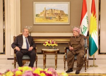 سەرۆک بارزانی پێشوازی ل سەرۆکێ هەڤپەیمانییا نیشتیمانی کر