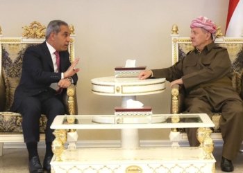 سەرۆک بارزانی ل گەل سەرۆکێ جڤاتا بلندا دادوەرییا عێراقێ کۆمبوو