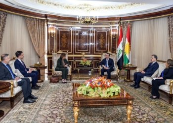 مەسرور بارزانی دگەل بالیۆزا سوید ل عیراقێ كۆمبوو