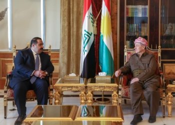 سەرۆك بارزانی پێشوازی ل سەرۆکێ هەڤپەیمانییا عەزم کر