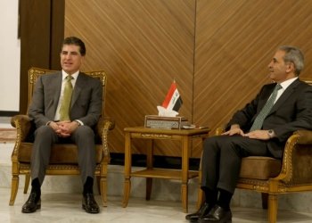 سه‌رۆكێ هه‌رێما كوردستانێ ل گه‌ل سه‌رۆكێ ده‌ستهه‌لاتا دادوه‌ريیا عێراقێ كۆمبوو‌