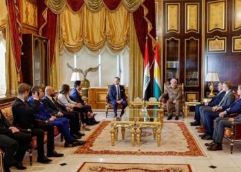 شانده‌كێ كۆنگرێسێ لاوێن كورد یێن ژ ده‌رڤه‌ى وه‌لاتى سه‌ره‌دانا سه‌رۆك بارزانى كر