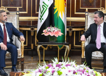 سه‌رۆكوه‌زیران مه‌سرور بارزانى پێشوازى ل جێگرێ سه‌رۆكوه‌زیران و وه‌زیرێ پلاندانانا حكومه‌تا عیراقێ كر