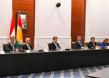 سه‌رۆكێ حكومه‌تا هه‌رێما كوردستانێ پێشوازى ل شانده‌كێ كۆمپانییێن ئه‌لمانی كر