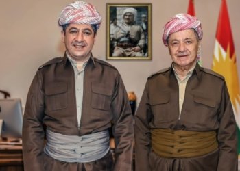 مه‌سرور بارزانى پيرۆزباهيێ ل سه‌رۆك بارزانى دكه‌ت