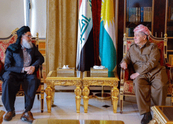 سەرۆک بارزانی ل گەل شانده‌كێ بلندێ بزاڤا ئیسلامییا کوردستانێ کۆمبوو