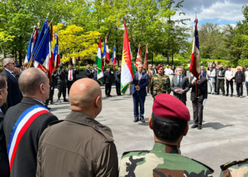 شانده‌كێ وه‌زاره‌تا پێشمه‌رگه‌ى ل فره‌نسایه‌