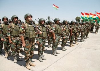 پله‌یا 1300 ئه‌فسه‌رێن پێشمه‌رگه‌ى دێ هێته‌ بلندكرن