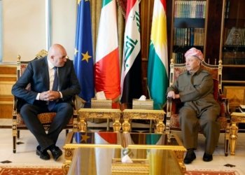 سەرۆک بارزانی پێشوازی ل وەزیرێ بەرگرییا ئیتالییا كر