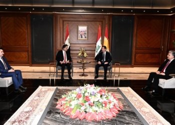 سه‌رۆكێ حكومه‌تێ پێشوازى ل جێگرێن ئێكێ و دووێ یێن سه‌رۆكێ جڤاتا نوونه‌رێن عیراقێ كر