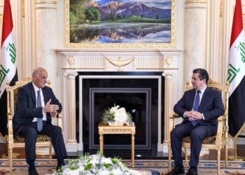 سه‌رۆكوه‌زیرێن هه‌رێما كوردستانێ پێشوازى ل وه‌زیرێ ژێده‌رێن ئاڤێ یێ عیراقێ كر