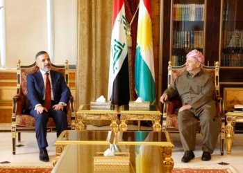 سه‌رۆك بارزانی پێشوازی ل‌ جێگرێ سه‌رۆكوه‌زیران و وه‌زیرێ پلاندانانێ ل عیراقێ كر