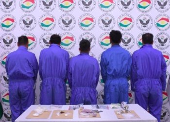 پێنج بکارئینەرێن ماددێن بێهوشکەر هاتنە دەستەسەرکرن