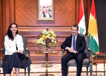 مه‌سرور بارزانى پێشوازى ل بالیۆزا سویسرا ل عیراق و ئوردنێ كر