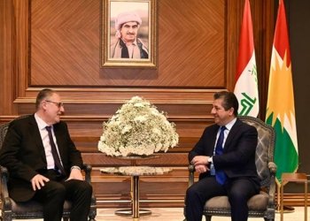 سه‌رۆكێ حكومه‌تا هه‌رێما كوردستانێ پێشوازى ل شانده‌كێ بلندێ نه‌ته‌وه‌یێن ئێكگرتى كر