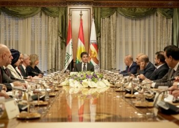 سه‌رۆكێ هه‌رێما كوردستانێ دگه‌ل كۆمیسیۆنا بلندا سه‌ربه‌رخۆ یا هه‌لبژارتنێن عیراقێ كۆمبوو