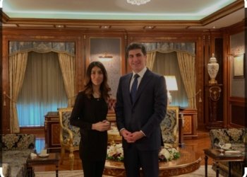 نادیا موراد سوپاسیا سەرۆكێ هەرێما كوردستان دكەت بۆ ڕزگاركرنا شەش ئافرەتێن ئێزیدی