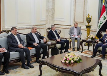 سەرۆککۆمارێ عیراقێ و جگرێ وەزیرێ دەرڤە یێ ئیرانێ کۆمبوون