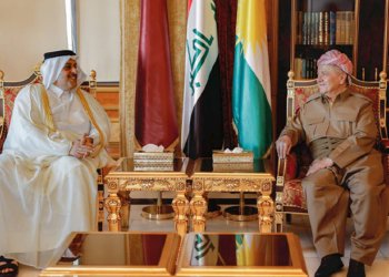 سەرۆك بارزانی پێشوازی ل بالیۆزێ قەتەر ل عێراقێ كر