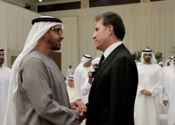 سەرۆکێ هەرێما کوردستانێ پشكداری د به‌هییا شێخ سه‌عيد بن زايد ئالنهيان دا كر