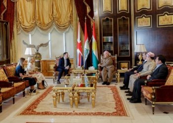 سەرۆك بارزانی و بالیۆزێ بریتانیا ڕەوشا سیاسییا عیراقێ گۆتۆبێژكر