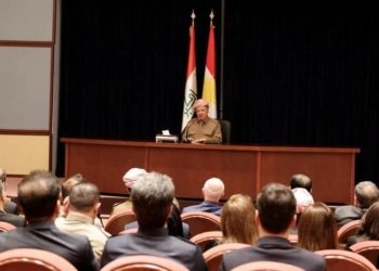 سەرۆك بارزانی لگەل فڕاكسیۆنا پارتی ل پەڕلەمانێ كوردستانێ كۆمبوو