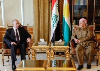 سەرۆک بارزانی پێشوازی ل شانده‌كێ بلند یێ هه‌ڤپەیمانییا نیشتیمانییا حەسم كر