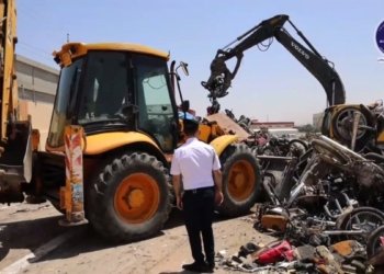 ل دهۆكێ زێده‌تر ژ 300 ترۆمبێل و ماتۆرسكلان هاتنه‌ ژناڤبرن