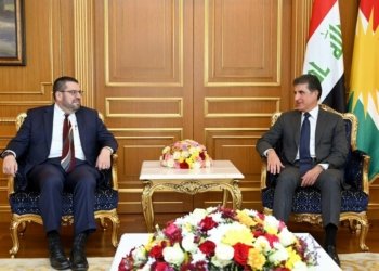 سه‌رۆكێ هه‌رێما كوردستانێ ل گه‌ل رێكخه‌رێ كاروبارێن بالیۆزخانا ئه‌مریكا ل عیراقێ كۆمبوو