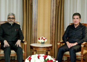 سه‌رۆكێ هه‌رێما كوردستانێ پێشوازى ل كونسۆلێ نوو یێ هندستانێ كر