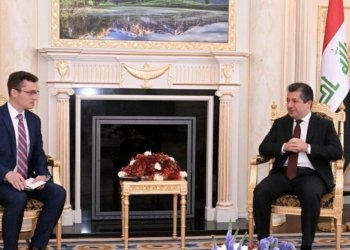 مەسرور بارزانی پێشوازی ل شانده‌كێ پەرلەمانێ کەنەدا کر