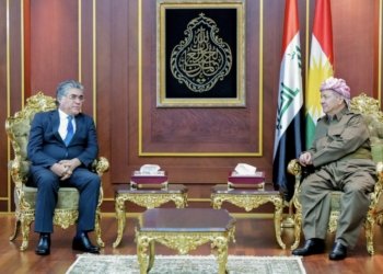 سەرۆک بارزانی پێشوازی ل شاندێ پارتییا وه‌لاتپارێزێن کوردستانێ كر