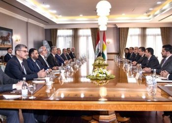 سەرۆكێ حكومەتێ ل گەل وەزیرێ په‌ترۆلا عیراقێ كۆمبوو