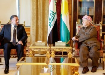 سه‌رۆك بارزانى پێشوازى ل سه‌رۆكێ هه‌ڤپه‌یمانییا سیاده‌ كر