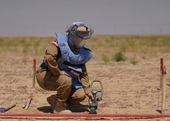 بەلجیکا 802 هزار دۆلاران دده‌تە UNMAS بۆ پاقژكرنا عێراقێ و هەرێما کوردستانێ ژ مینان