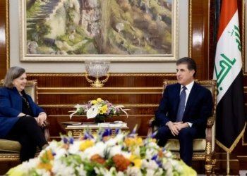 سه‌رۆك نێچیرڤان بارزانى پیشوازى ل جێگرا وه‌زیرێ ده‌رڤه‌ یێ ئه‌مریكا كر