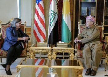 سەرۆك بارزانی پێشوازی ل جێگرا وەزیرێ دەرڤه‌ یێ ئەمریكا کر