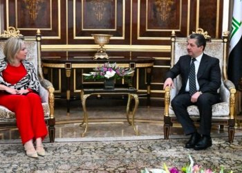 سه‌رۆكێ حكومه‌تێ پێشوازى ل نوونه‌را تایبه‌تا سكرتێرێ گشتییێ نه‌ته‌وه‌یێن ئێكگرتى ل عیراقێ كر