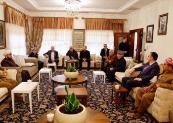 ب مەرەما گەهاندنا پرسە و سەرەخۆشیێ سەرۆک بارزانی سەرەدانا مالا زاگرۆس فەتاح کر