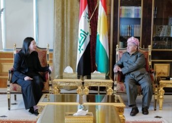 سه‌رۆك بارزانى پێشوازى ل جێگرا هاریكارێ وه‌زیرێ ده‌رڤه‌ یێ ئه‌مریكا كر