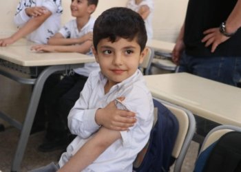 ١٦٤٥٠ قوتابیێن سەرەتایی و یێن باخچێن زارۆکا هاتینە ڤاکسیندان